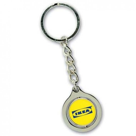 Custom Logo Custom Circle Dynamic Keychain 