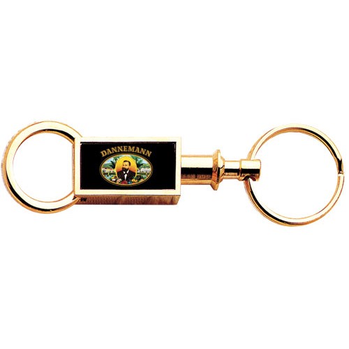 Gold Keyrings Custom Logo Key tags