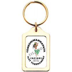 Custom Logo Color Magic Key Tag (1 1/2"x1") Custom Logo Color Magic Key Tag (1 1/2"x1")
