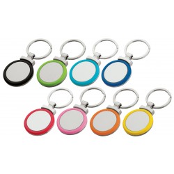 Custom Logo Vibrant Colored Key Ring