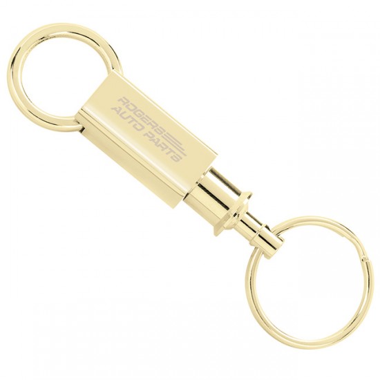 Custom Logo Gold Twist-Lock Key Separator