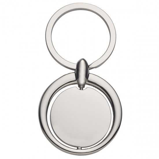 Custom Logo Circular Metal Key Tag