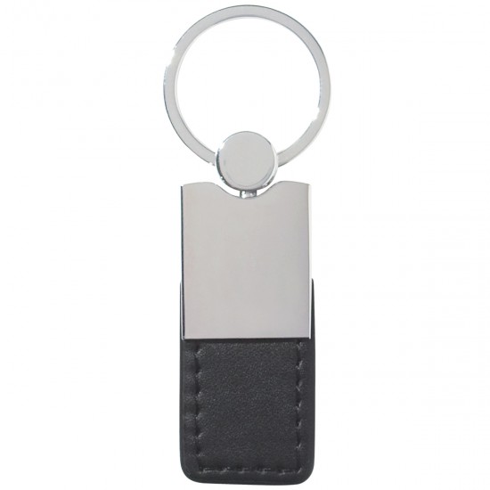 Custom Logo Metal/Simulated Leather Key Tag