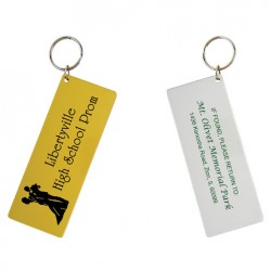 Custom Logo Mirror Finish Ticket Key Tag Custom Logo Mirror Finish Ticket Key Tag