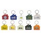 Custom Logo Full Color House Soft Key Fob