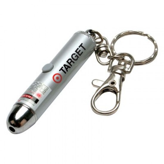 Custom Logo Laser Pointer Keychain