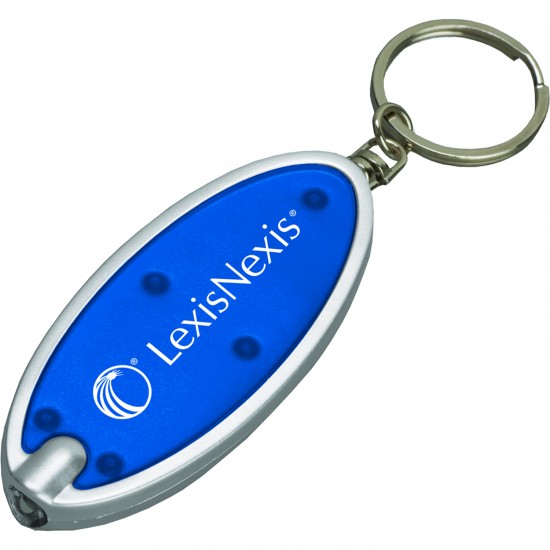 Custom Logo Oval Key Tag Light