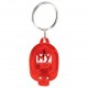 Custom Logo Light Up Piggy Keytag