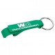 Custom Logo Mini Bottle & Can Opener w/ Key Ring