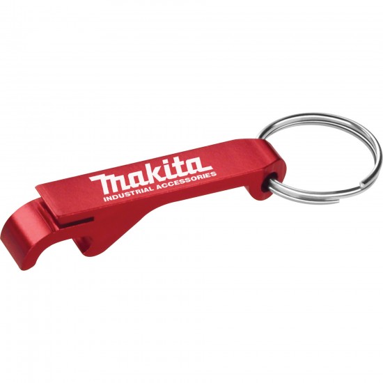 Custom Logo Aluminum Bottle/ Can Opener w/ Key Ring