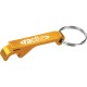 Custom Logo Aluminum Bottle/ Can Opener w/ Key Ring