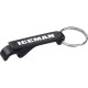 Custom Logo Aluminum Bottle/ Can Opener w/ Key Ring