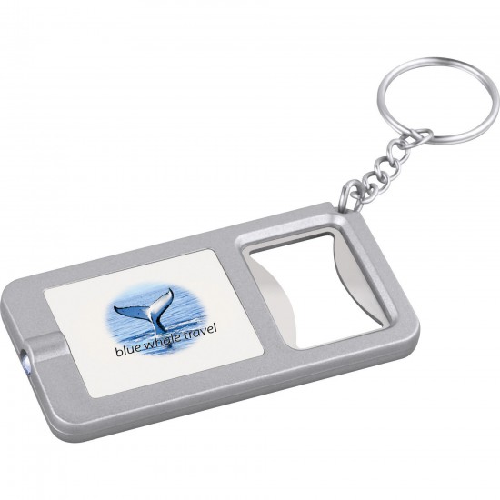 Custom Logo Key Light/Bottle Opener Keychain