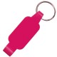 Custom Logo Neon Bottle Opener Key Ring