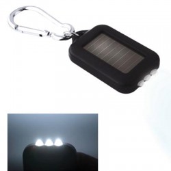 Custom Logo Solar 3 LED Key Light Custom Logo Solar 3 LED Key Light