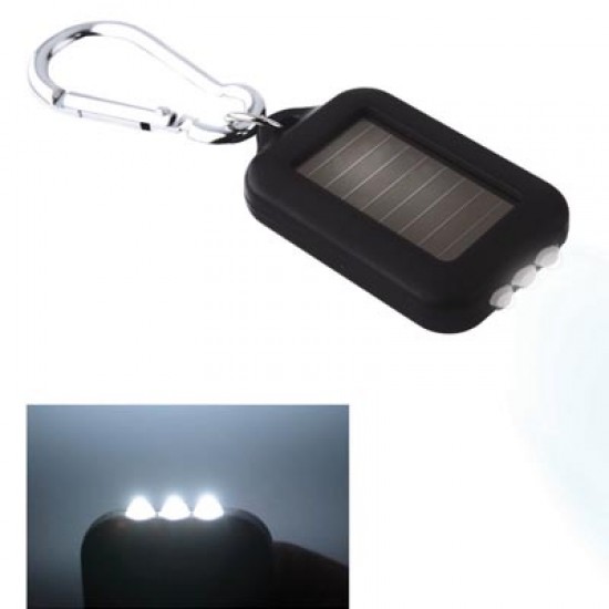 Custom Logo Solar 3 LED Key Light