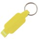Custom Logo Solid Color Bottle Opener Key Ring