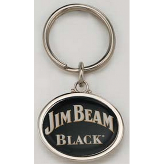 Custom Logo Oval Key Chain with Full Color Epoxy Dome