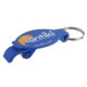 Custom Logo Elliptical Beverage Wrench Bottle & Can Opener w/ Key Chain