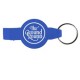 Custom Logo Round Beverage Wrench Bottle & Can Opener w/ Key Chain