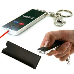 Custom Logo Flat Laser Card Pointer w/ Dual LED Flashlight and Keychain Custom Logo Flat Laser Card Pointer w/ Dual LED Flashlight and Keychain