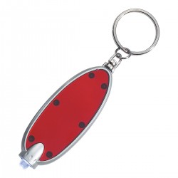 Custom Logo Oval Led Key Chain Custom Logo Oval Led Key Chain