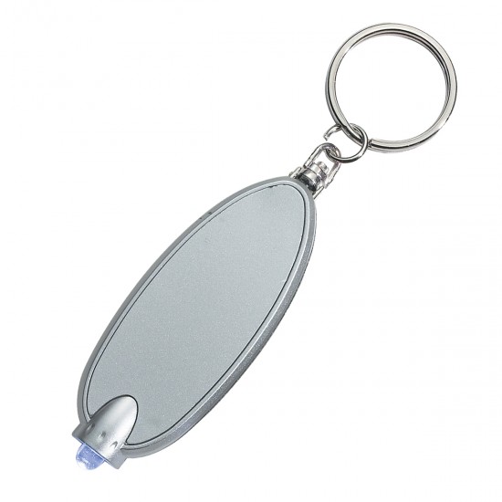 Custom Logo Oval Led Key Chain