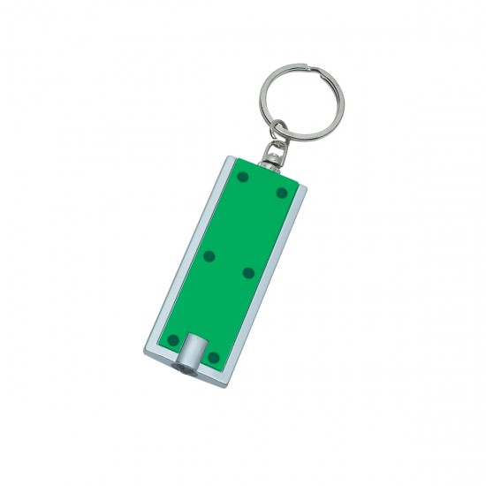 Custom Logo Rectangular Led Key Chain