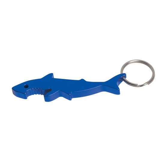 Custom Logo Shark Bottle Opener Key Ring