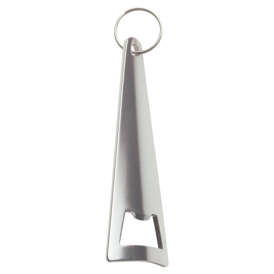 Custom Logo Aluminum Teepee Bottle Opener Key Ring