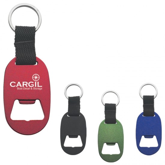 Custom Logo Metal Key Tag With Bottle Opener