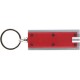 Custom Logo Rectangular Flat Keychain LED Light