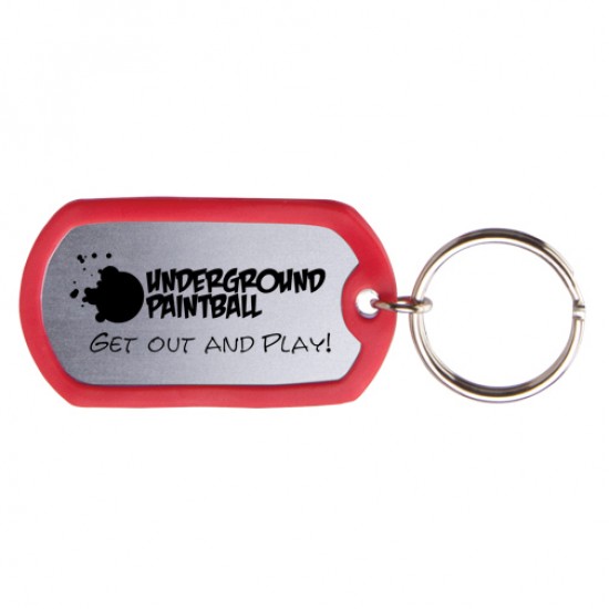 Custom Logo Dog Tag Key Tag