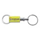 Custom Logo Rectangular Valet Pull-Apart/ Pull-n-Twist Metal Keychain