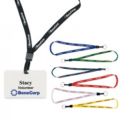 Custom Logo 1/2" Lanyard w/ Key Ring Custom Logo 1/2" Lanyard w/ Key Ring
