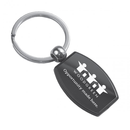 Custom Logo Alexander Metal Keyholder Engraved with Your Logo