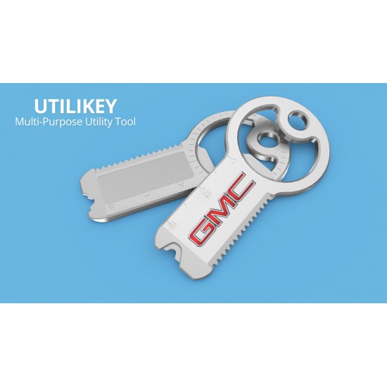 Custom Logo Full Color Utility Tool Keychain