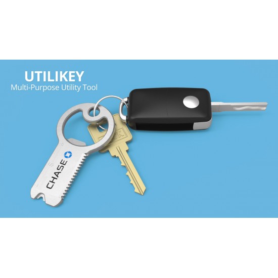 Custom Logo Full Color Utility Tool Keychain