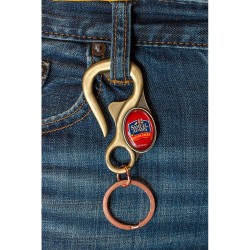 Belt Loop Bottle Opener Key Chain with Your Logo Belt Loop Bottle Opener Key Chain with Your Logo