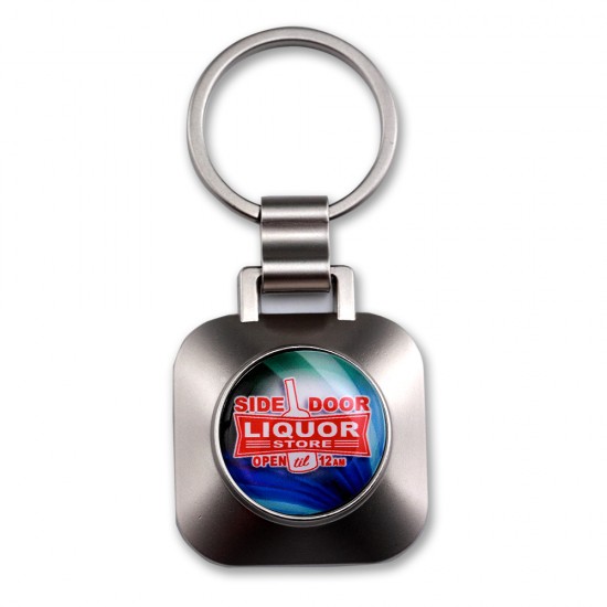 Stock Shape Bottle Opener Keychain with Your Logo