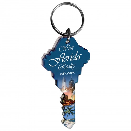 Full Color Custom Shape Acrylic Key Chain with Your Logo