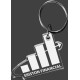 Custom Shape Acrylic Key Ring Etched with Your Logo