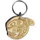 Custom Shape Birch Wood Key Tags Etched with Your Logo
