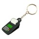 Custom Shape PVC Key Tag with 2-D Molded Imprint with Your Logo