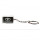 Crystal Keytag with Laser Imprint with Your Logo
