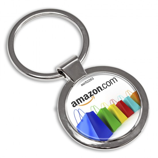 Full Color Circular Key Tag with Your Logo