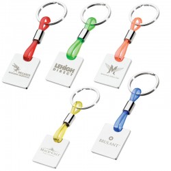 Custom Logo Colorful Translucent Key Ring Custom Logo Colorful Translucent Key Ring