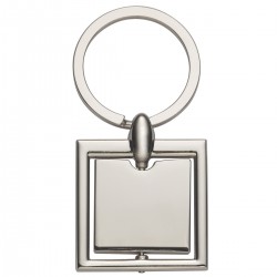 Custom Logo Square Metal Key Tag