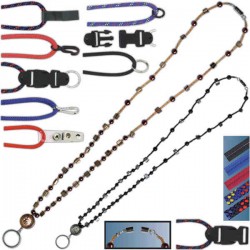 Custom Logo Beaded Neck Lanyard Custom Logo Beaded Neck Lanyard