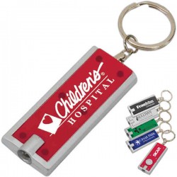 Custom Logo Flat Key Tag Light
